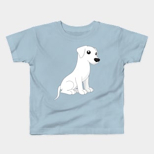White Dog Kids T-Shirt